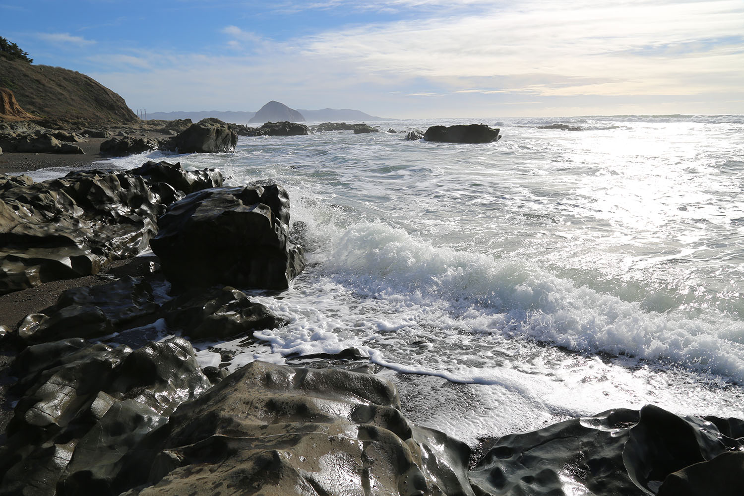 Coastal california beach
