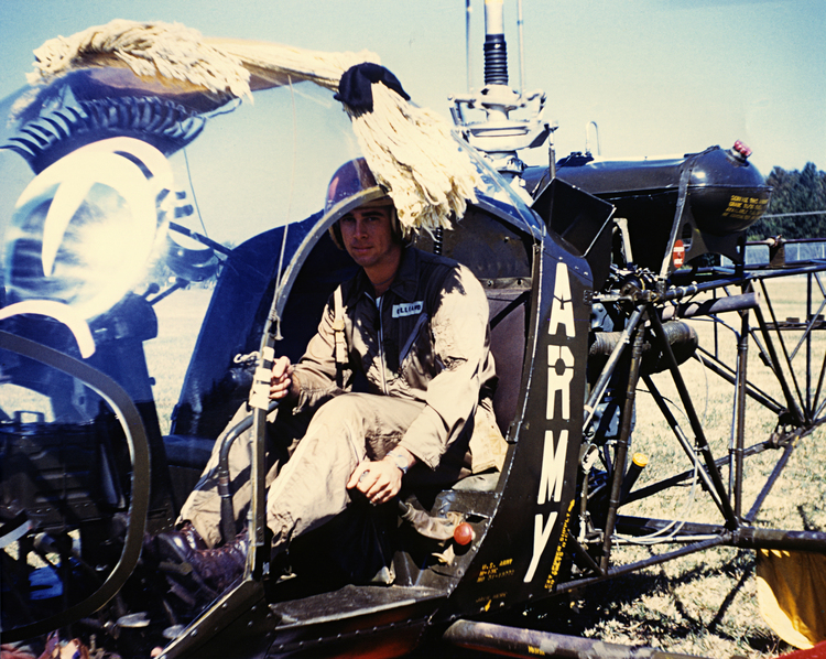 cameron mitchell image of helicopter